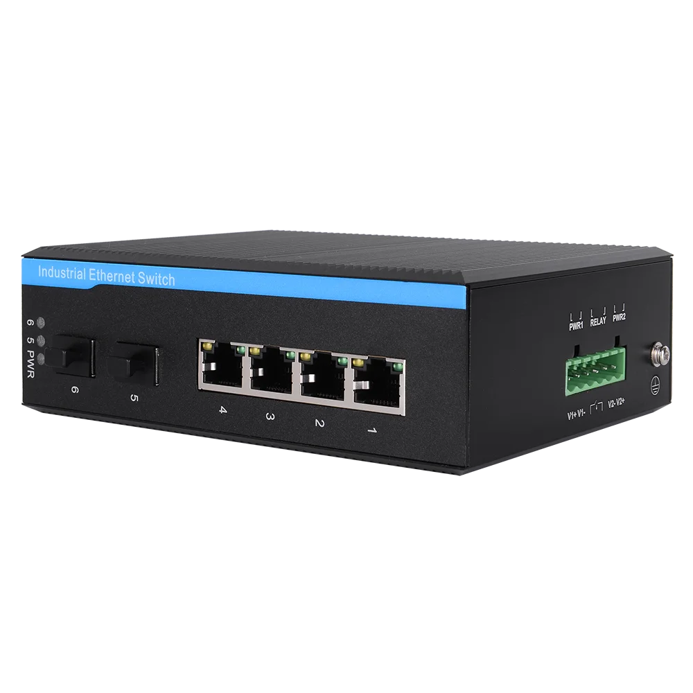 6 Port Ethernet Switch - Reliable Industrial Networking