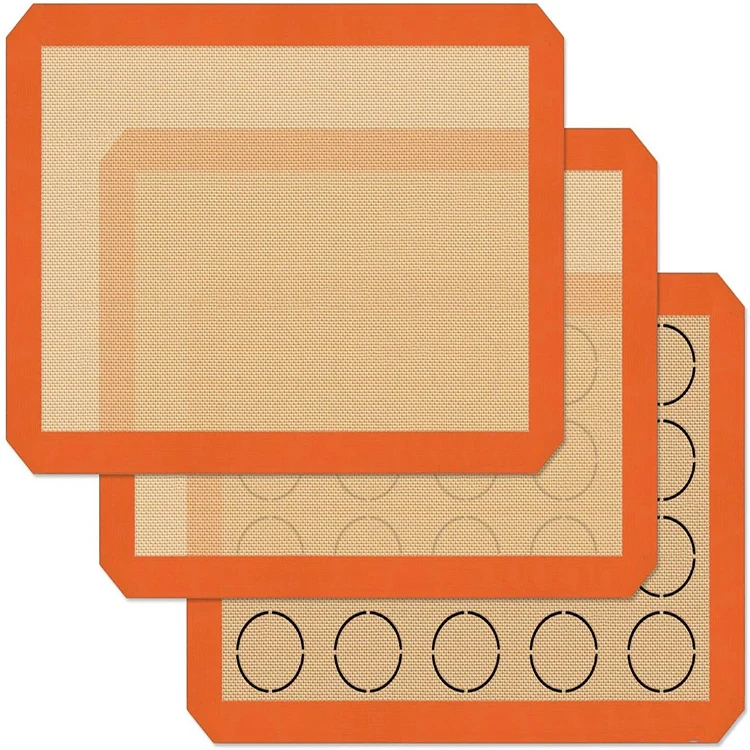 Food Grade Silicone Fiberglass Cloth Baking Mat Safe To Use Without