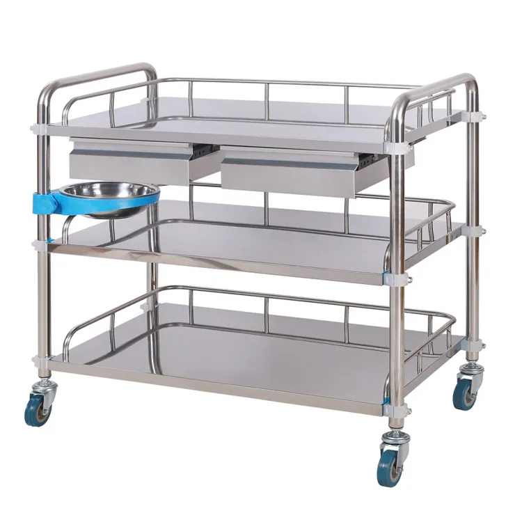 Hospital Stainless Steel Medical Emergency Trolley Buy Medical Emergency Trolley,Stainless