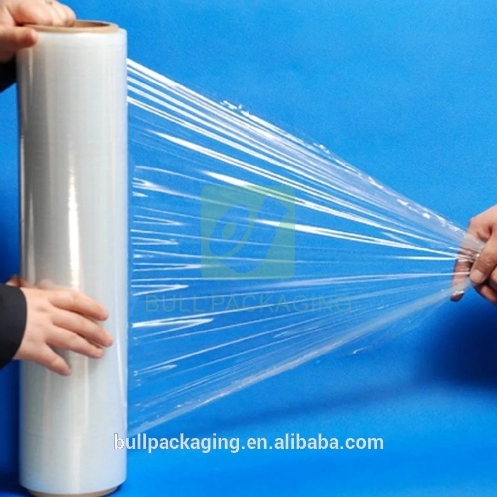 selling rolls hand pallet plastic shrink wrap lldpe stretch film