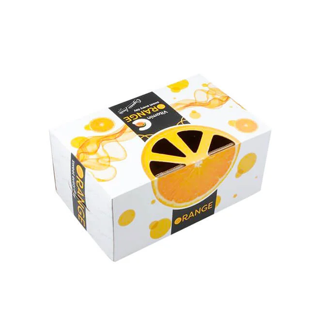 Custom Die Cut Carton Boxes for Fruit & Vegetable Packaging