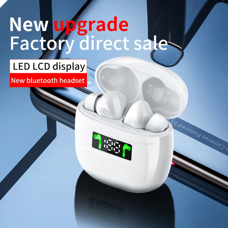 2021 NEW Earphone J3 PRO Headphone BT5.0 True Wireless Headset Mini Noise Cancelling Portable Hand Free Earphones J3 pro - ANKUX.COM
