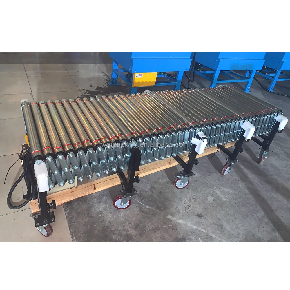 Flex Roller Conveyor Flexible Motorized Conveyor Roller Roller