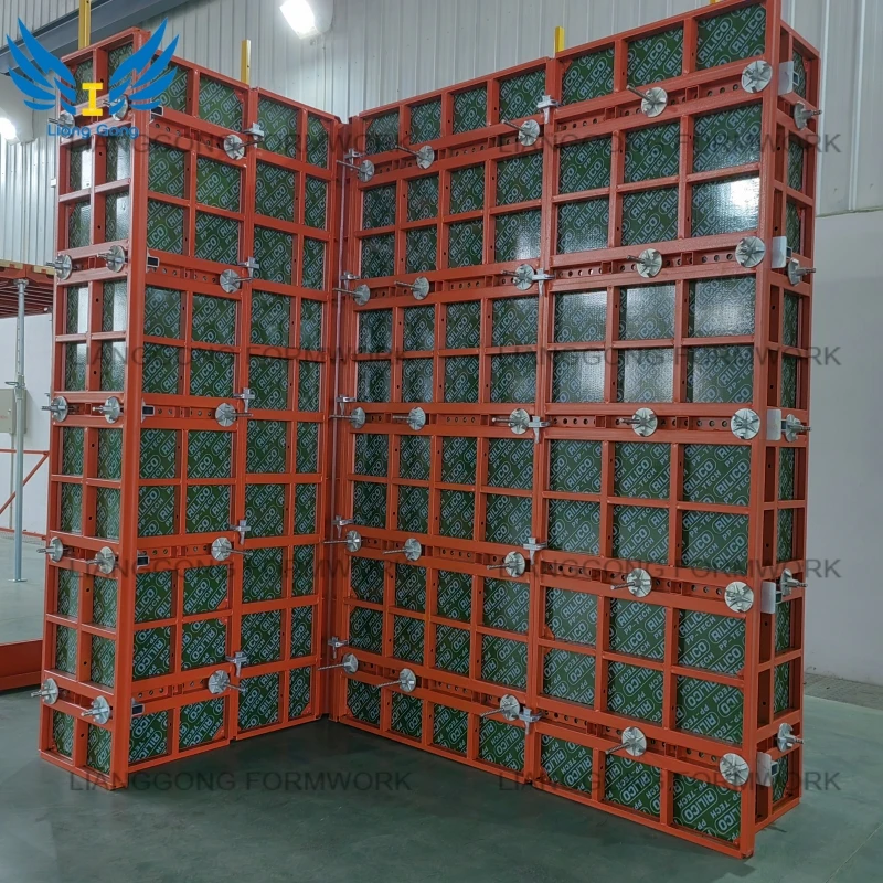 Concrete Adjustable Steel Frame Column Formwork Construction Houses ...