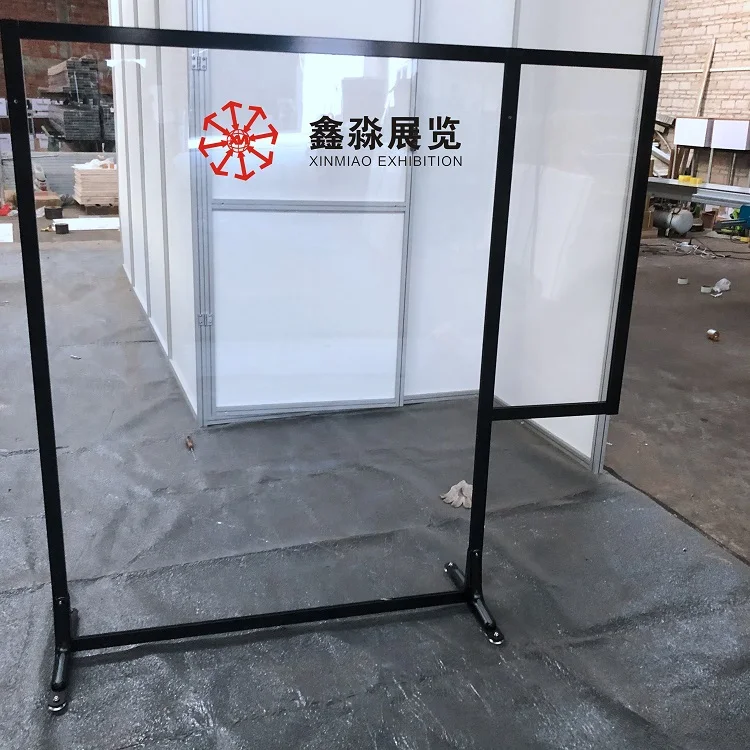 Office Aluminum Wall Partition Plexiglass Acrylic Room Divider,Glass
