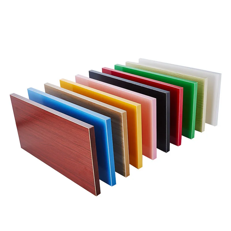 15mm 18mm 20mm 25mm Melamine Faced Board Synchronized Wood Grain Mdf