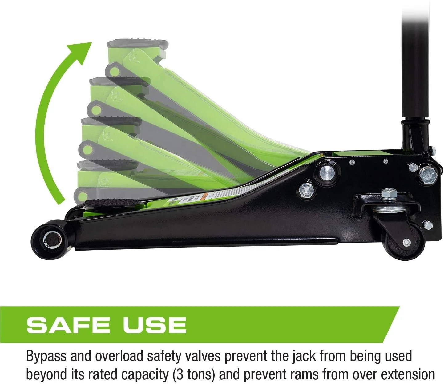 Car Hydraulic Garage Jack Floor Jack 3.5 Ton Net Weight 30 Kgs Low