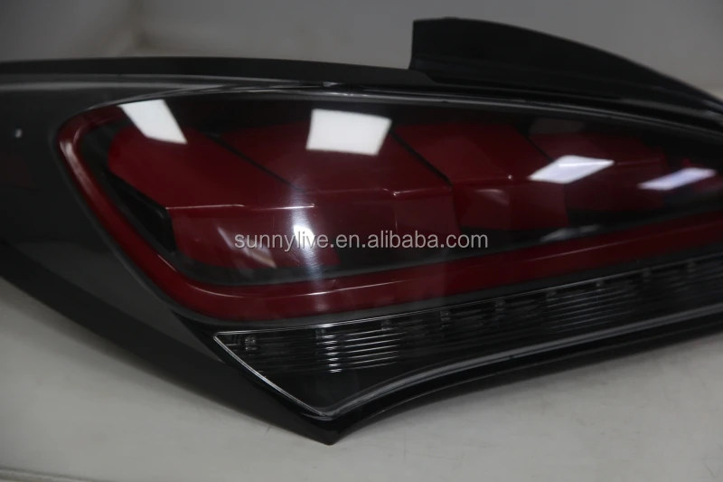 Full led rear light For Genesis Coupe 2009-2011 red  lens JY For Hyundai