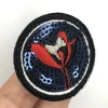 Custom design Oem Sequined Embroidered patches for clothing