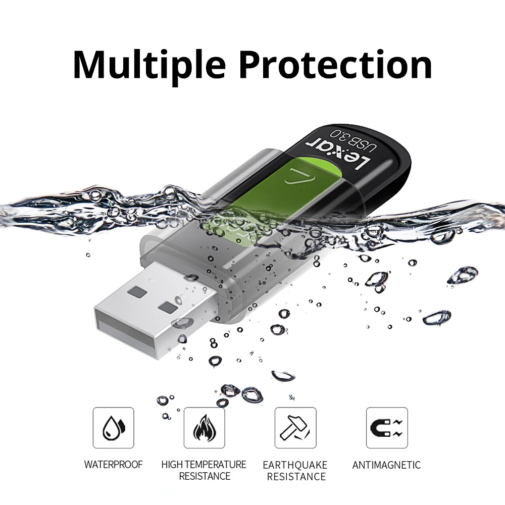 Lexar S57 USB Flash Drive 128GB 256GB Max Reading Speed 150MB/s JUMPDRIVE 32GB 64GB Pendrive Mini U Disk USB 3.0 Memory Stick - ANKUX.COM