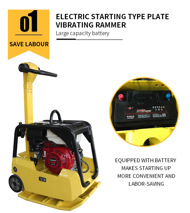 Hot Sale Type Vibratory Plate Compactor Diesel Plate Compactor