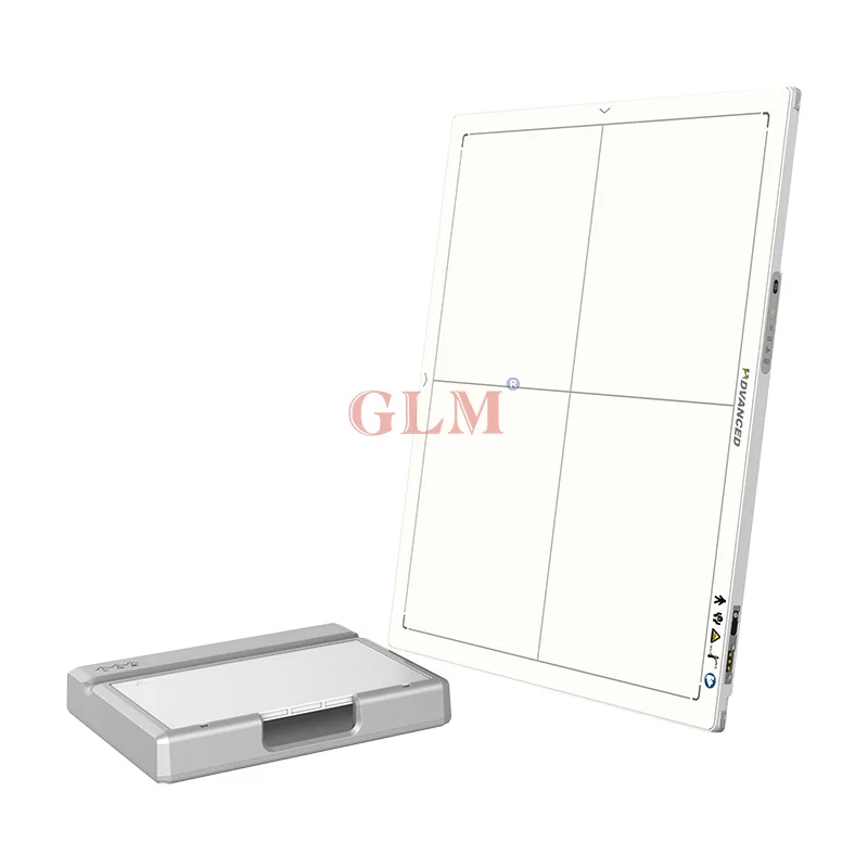 China Wireless 14x17 inch China digital x ray flat panel detector for hospital with human/veterinary software