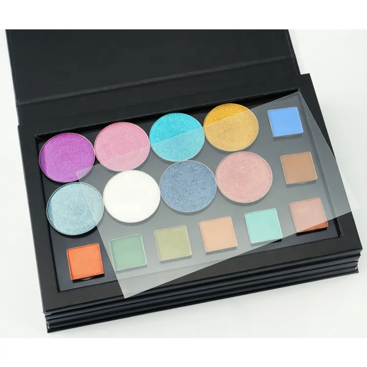 Custom 4-Layer Magnetic Makeup Palettes & Eyeshadow Palette Packaging | Magnetic Eyeshadow Palettes