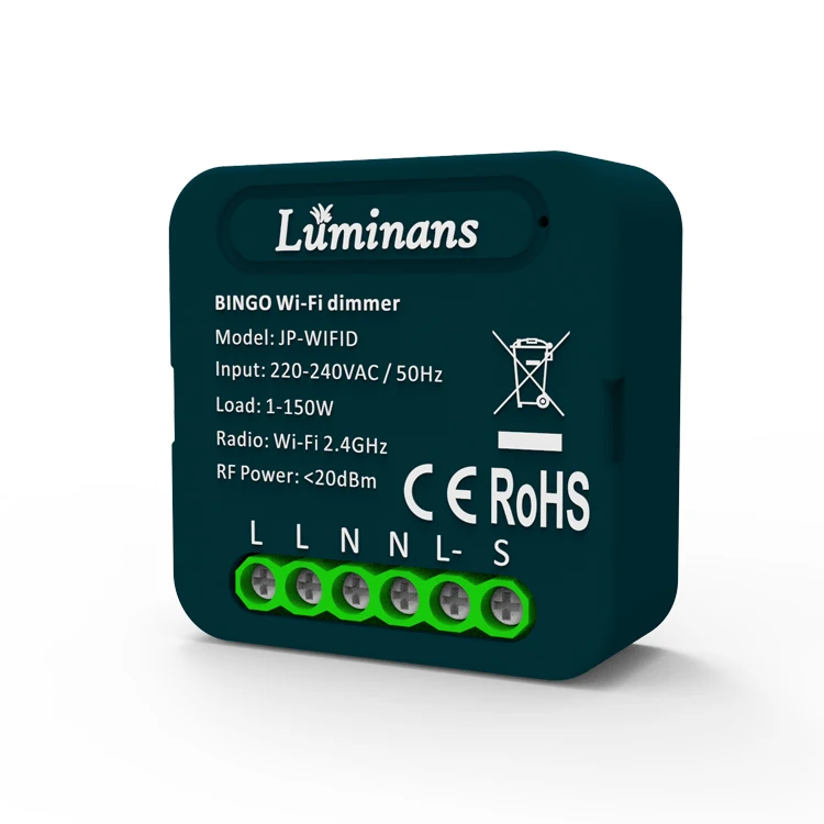 Luminans Wifi Dimmer 220240v 150w Smart Relayy Wifi Triac Dimmer