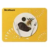 Eco product natural round felt black tablemats placemat
