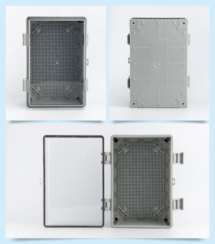 ABS plástico instrumento dobradiça caso, IP66 impermeável,