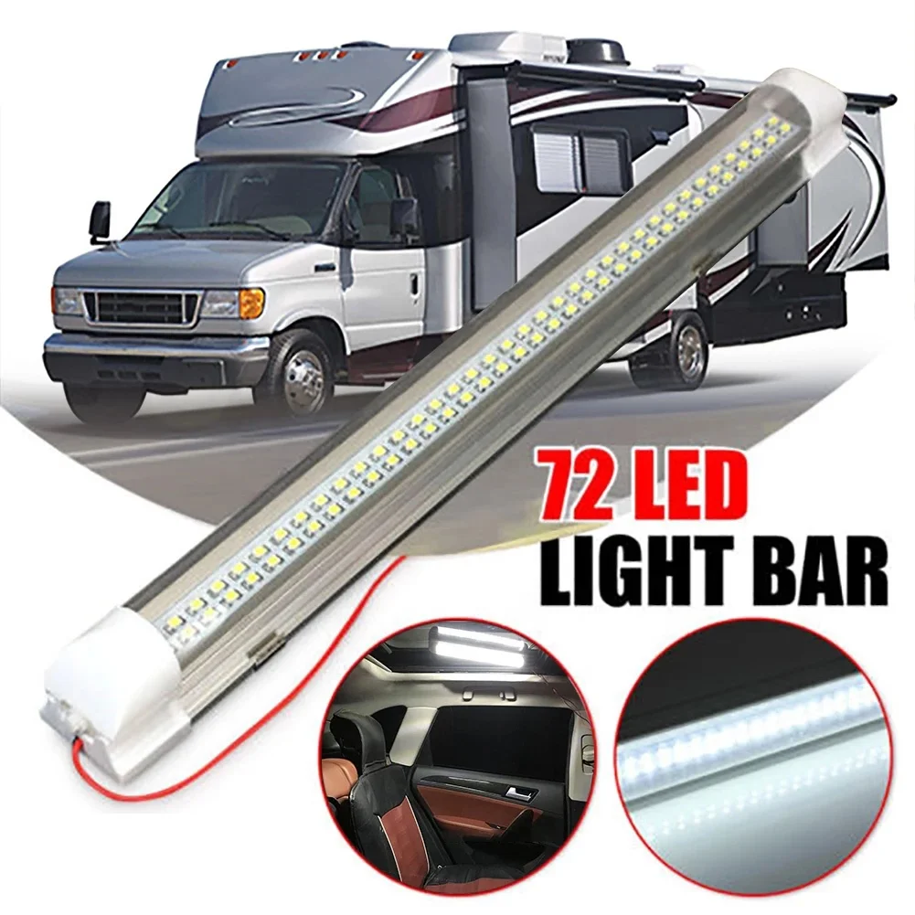 Universal LED Lights on truck Ceiling Interior White Strip Light DC 12V Bar Car Interior Lamp  For Van Lorry Truck Camper Boat