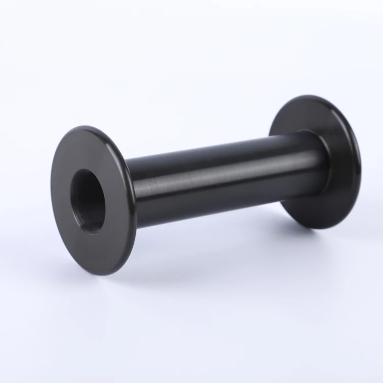 
Black yarn covering machine Aluminium Bobbin for textile machine140*68mm 