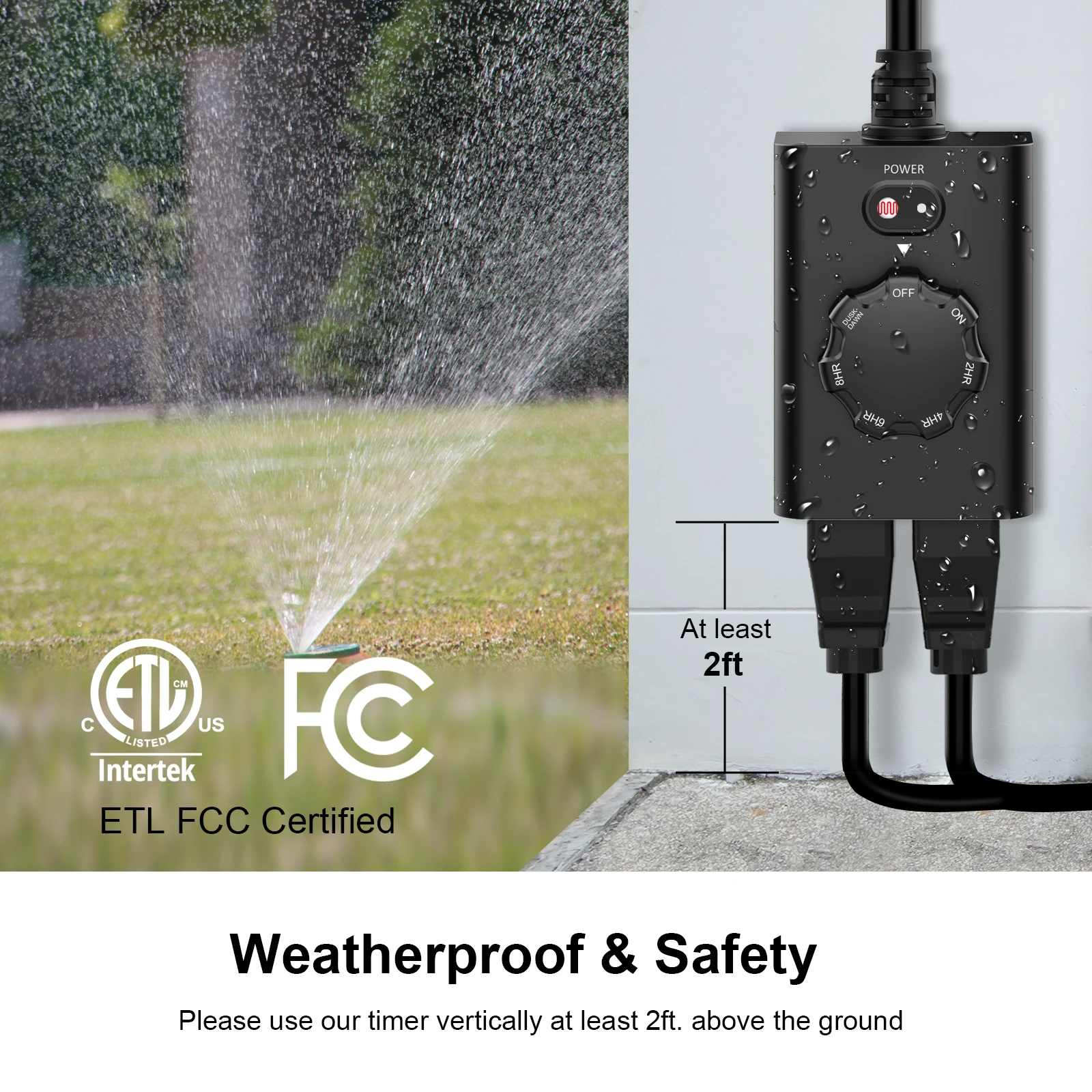 Outdoor Countdown Smart Timers Ip65 Weatherproof And Safe Mechanical ...