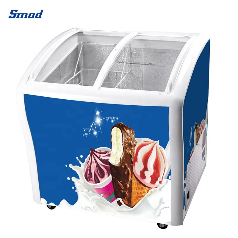 Mini Portable Display Chest Freezers Used For Ice Cream Buy Display