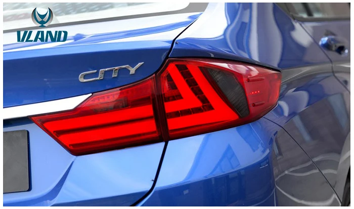 VLAND factory Car lamp for City Car Taillamp for City tail light 2014 2015 2016 2017 2018 for City LED Taillight