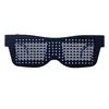 Magic Bluetooth Led Party Glasses APP Control Luminous Glasses EMD DJ Syllables Party Eye Glasses