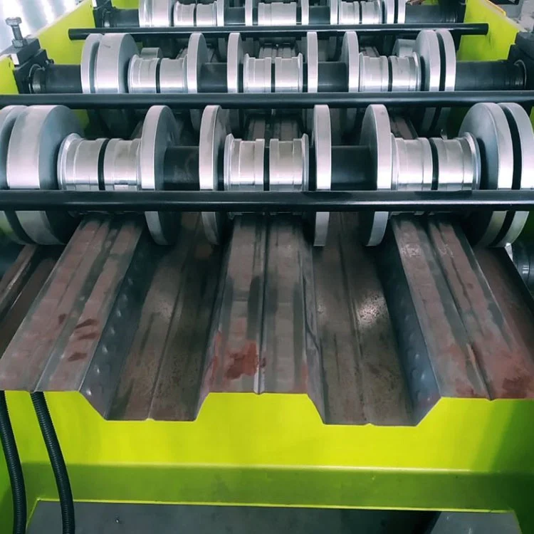 high quantity metal steel sheet decking floor production roll forming line