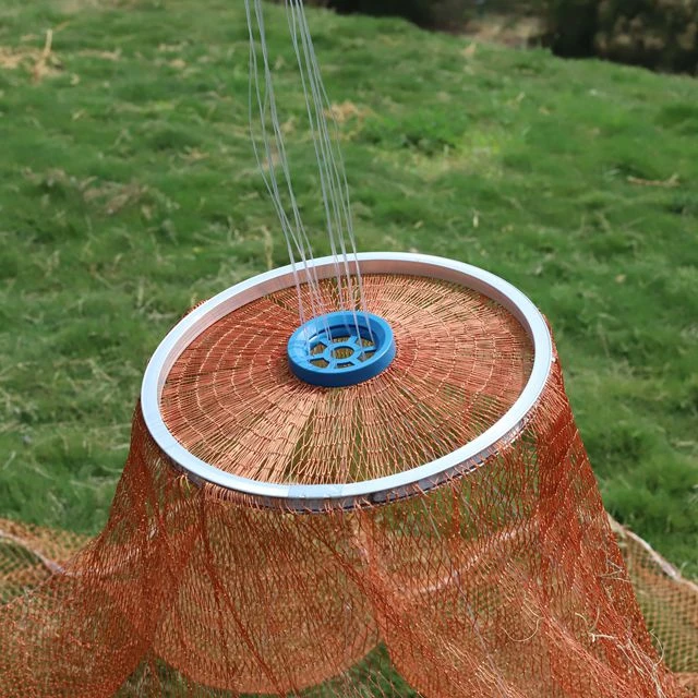 circle fishing net Small circular hoop Landing in Walnut: The Friars Frying Pan Departments - Bait Net -