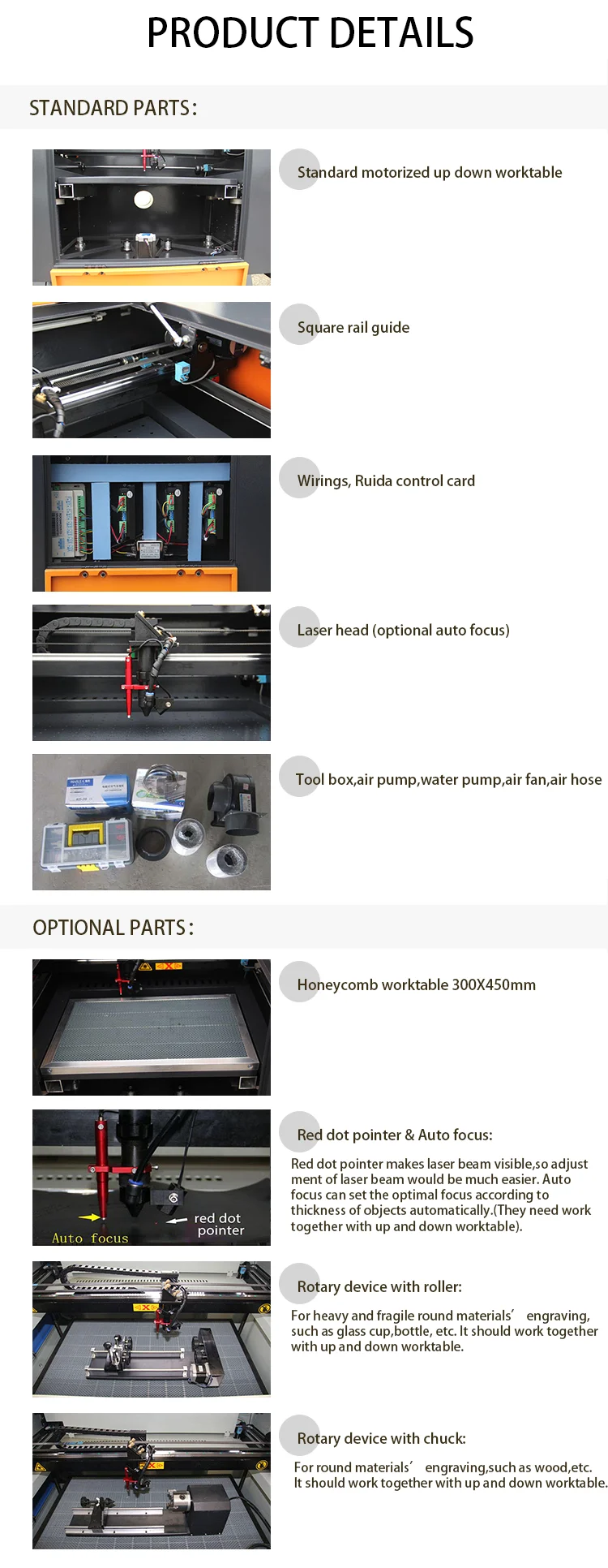 Mini 3050 Stencil Acrylic CO2 Laser Engraving And Cutting Machine For Sale
