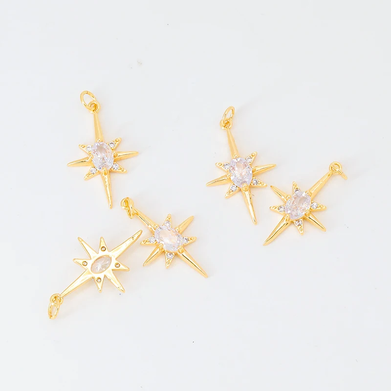 Zhongxing New Hot Selling Diy Handmade Pendants Accessories Gold Plated