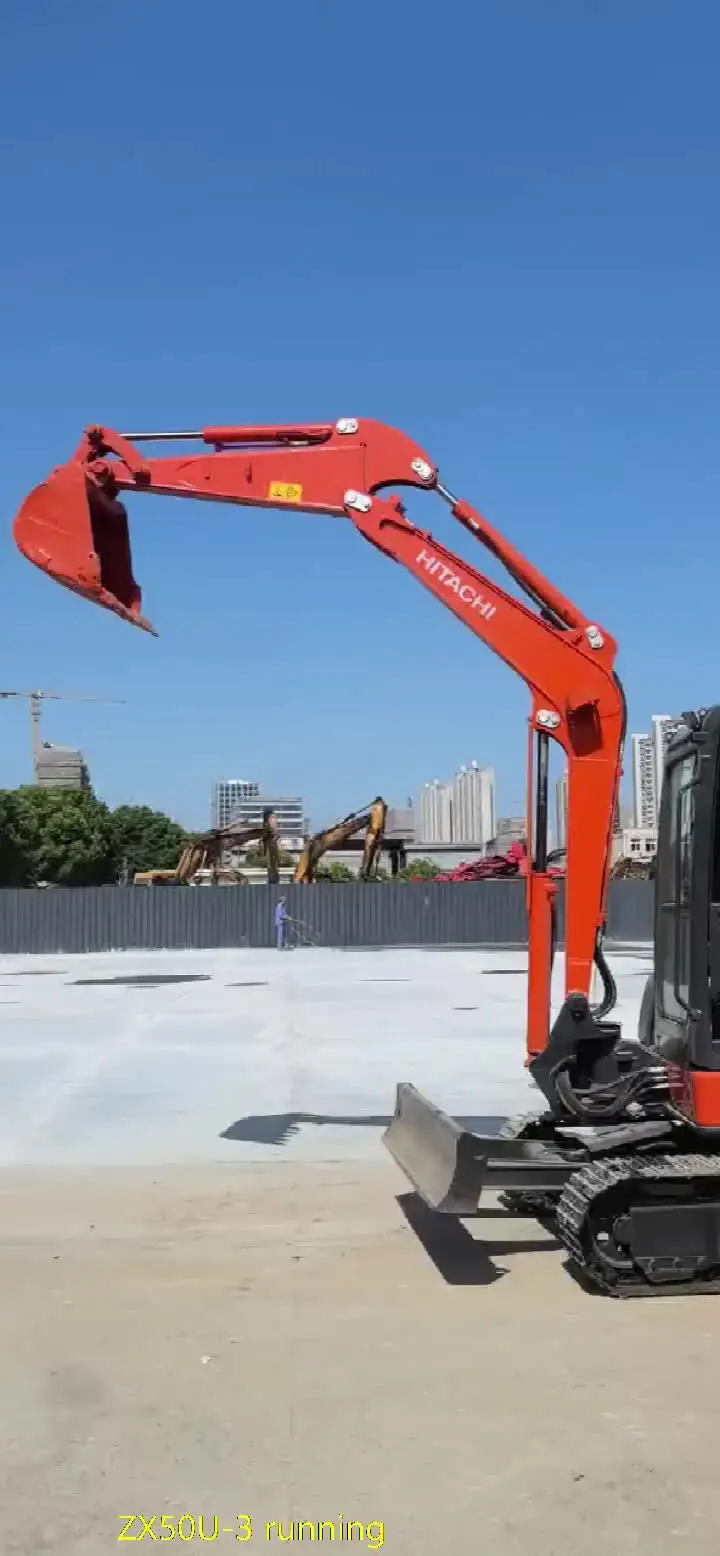 ZX50U-3 Hitachi 5ton Mining Digger - High Digging Power
