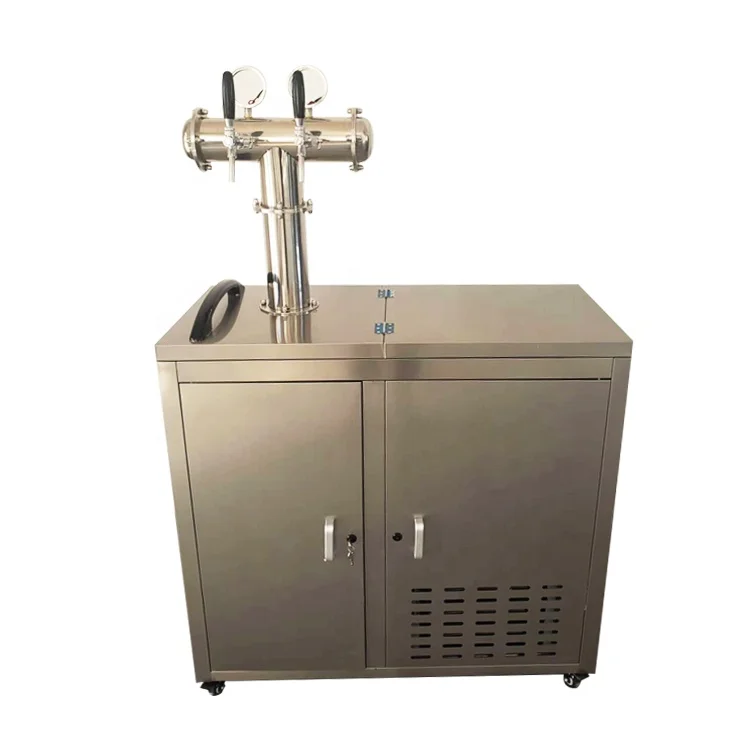 
China commercial large capacity kegerator for automatic draft beer cooler dispenser 