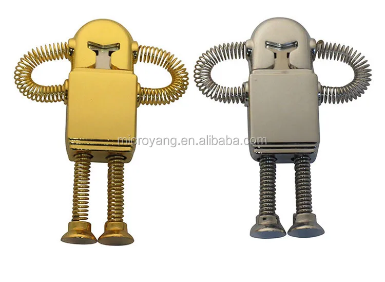 Metal robot shape usb 2.0 flash drive for wholesale - ANKUX.COM