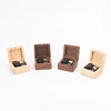 Natural Unfinished Wooden Music Box Small Wooden Craft For Gift
