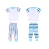 Wholesale Boys Spring Monogram Stripes Easter Pajamas