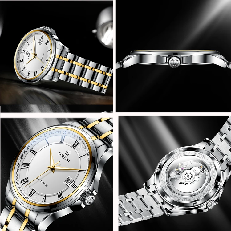 Wholesale Allibaba mechanical watches luxury mens fashion watches