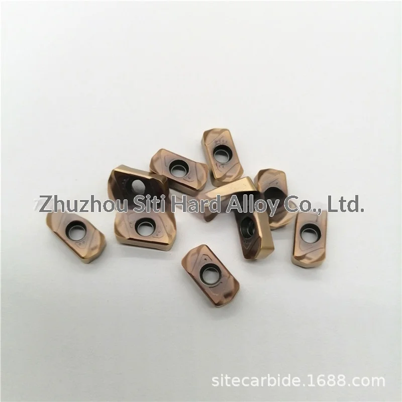 Quick-Feed CNC Milling Insert 4-Flute Double-Sided 1604Mo Replace APMT1135 High Quality Tungsten-Titanium-Cobalt Cutters
