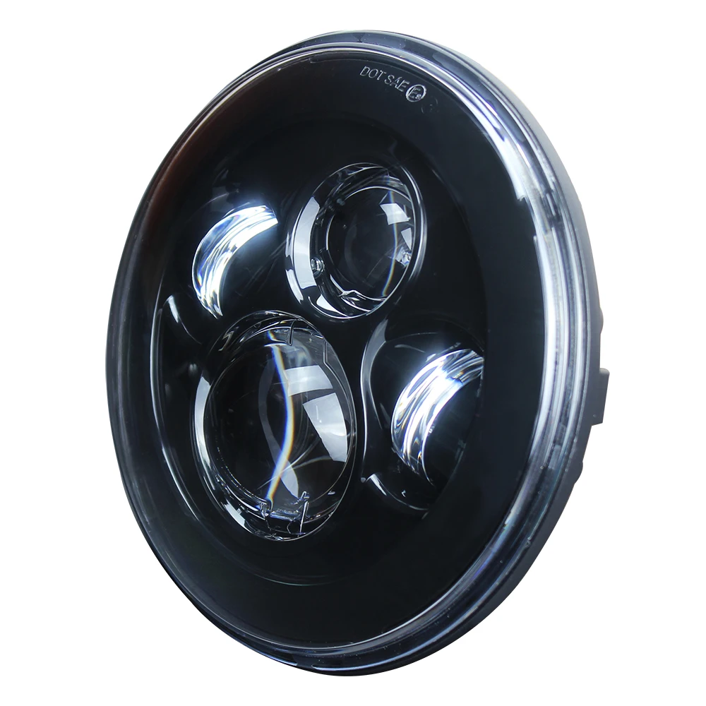 7inch Motorcycle Headlamp Used for Offroad Lada 4x4 Niva UAZ H4 Hi Low Beam Projector Headlight