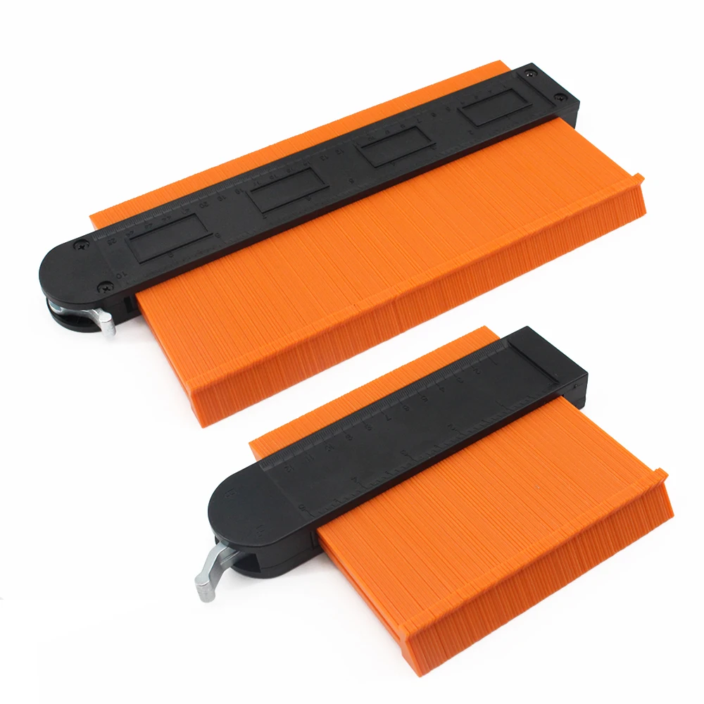 Contour gauge with metal lock contour gauge profile tool lock 2 pack