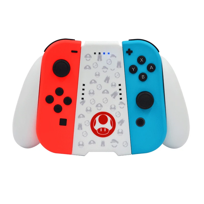 带有1500mah电池的joy Con充电手柄 用于带有type C端口的nintendo Switch Joy Con控制器的2合1舒适手柄 Buy 1500mah的joy Con充电手柄 Nintendo Switch的手柄joy Con控制器 Nintendo Switch的充电手柄