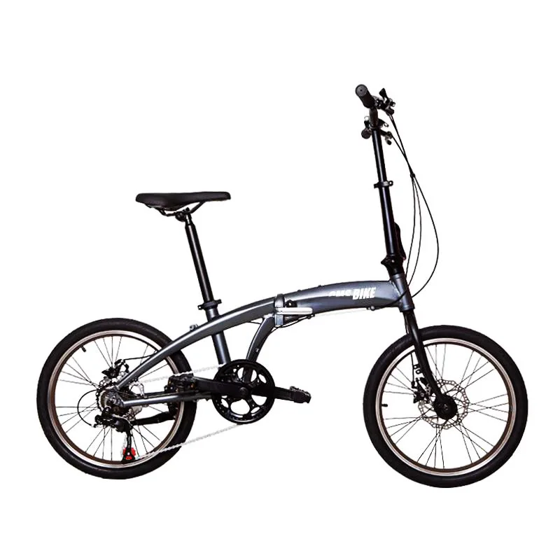 高品质16英寸迷你合金轮6速折叠自行车/碟刹成人折叠自行车