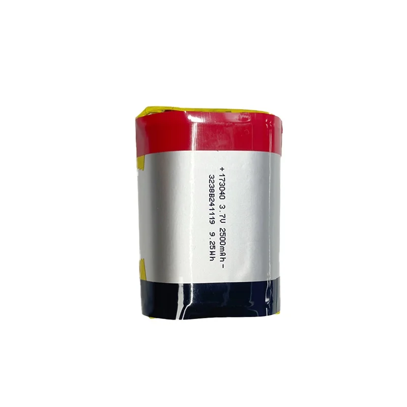 yuki　0710 3.7V 2500mAh Li-Ion Polymer Cylinder Battery with PCB for E