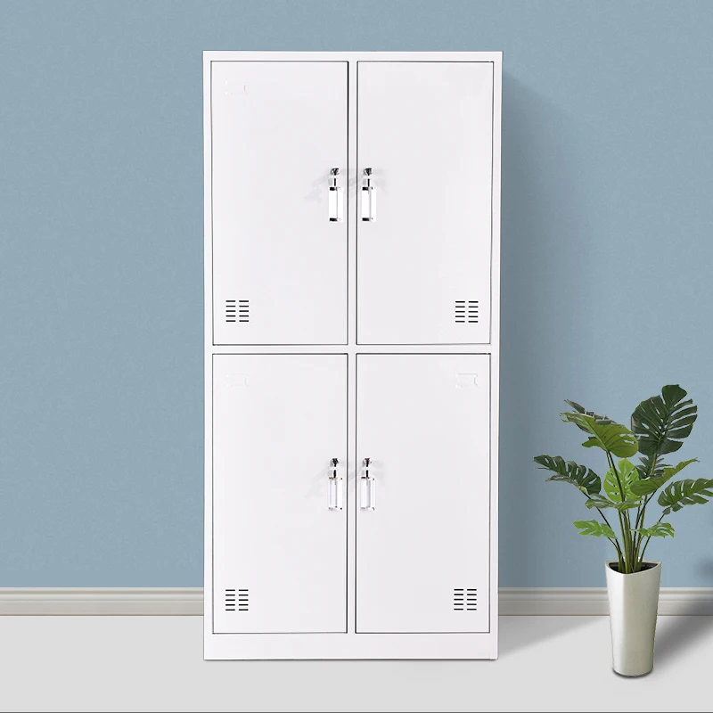 Multifunction Garment Closet Clothing Big File Metal Wardrobe