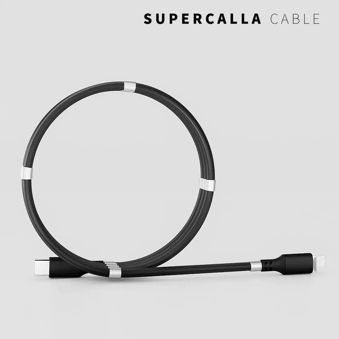 1M 3A charging cable USB to Micro USB Gen 3 Magnetic usb cable for Android mobile phone/ use in car/ laptop - ANKUX.COM