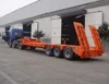 4 axle 5 axle 35-160 ton transport mining machinery lowboy trailer