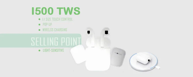 Air 2 TWS I500 Ear sensor New Arrival Earbuds super bass Earphone Bluetooth Headset pk TWS I60 i100 i 80 i30 i 21 i 23 - ANKUX.COM