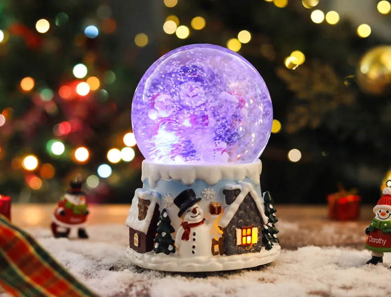 Custom Christmas Water Snow Globe For Souvenir Buy Walmart Christmas