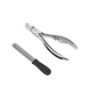Full steel forged shear sharp with sickle cat and dog nail scissors