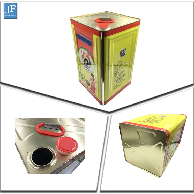 17l Olive Oil Tin Cans 17 Liter Cooking Oil Cans Buy 17l Tin Cans