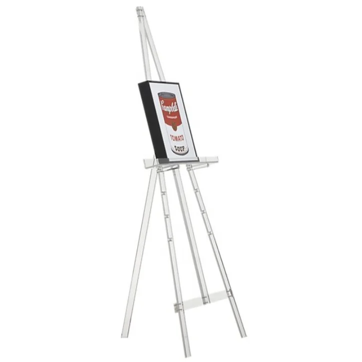 Vonvik Clear Adjustable Acrylic Easel Stand For Wedding Paintings
